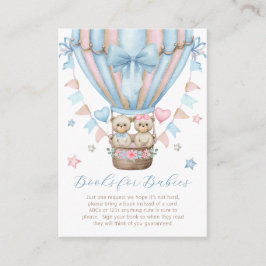 Wir können frühzeitig abwarten Junge Mädchen Twins Begleitkarte