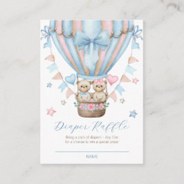 Wir können frühzeitig abwarten Junge Mädchen Twins Begleitkarte