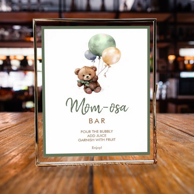 Wir können frühzeitig abwarten Teddy Bear Baby Sho Poster (Von Creator hochgeladen)