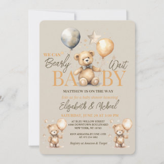 Wir können frühzeitig abwarten Thema Babydusche Ei Einladung