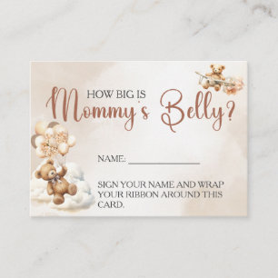 Wir können frühzeitig abwarten, wie groß MOMMYS Ga Begleitkarte