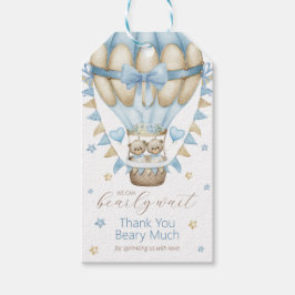 Wir können frühzeitig abwarten, zwei Boy Sprinkle Geschenkanhänger