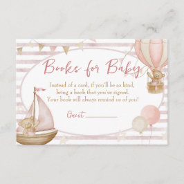 Wir können frühzeitig auf Babykarten warten Begleitkarte