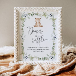 Wir können frühzeitig auf das Plakat für den grüne