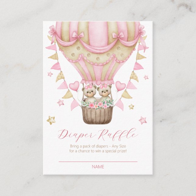 Wir können frühzeitig auf das zweifache Mädchen-Wi Begleitkarte (Vorderseite)