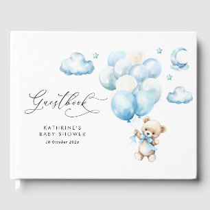 Wir können frühzeitig auf die Babydusche warten Gästebuch