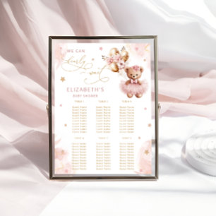 Wir können frühzeitig auf die Babydusche warten Poster