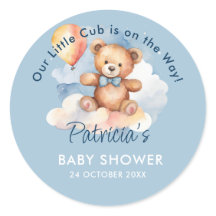 Wir können frühzeitig auf die Teddy Bear Babydusch