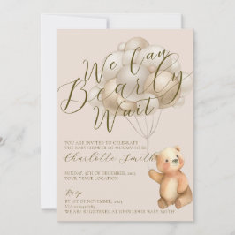 Wir können frühzeitig auf die Teddy Bear Balloons  Einladung