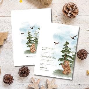 Wir können frühzeitig auf die Watercolor Woodland  Einladung