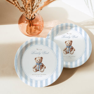 Wir können frühzeitig auf eine elegante Babydusche Pappteller