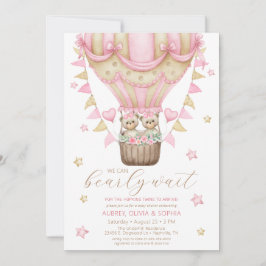 Wir können frühzeitig auf eine kleine Babydusche w Einladung