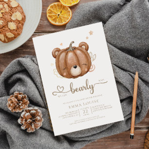 Wir können frühzeitig auf eine kleine Pumpkindusch Einladung