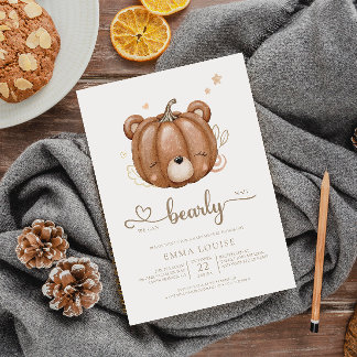 Wir können frühzeitig auf eine kleine Pumpkindusch Einladung