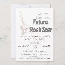 Wir können frühzeitig auf eine neutrale Baby-Dusch Einladung