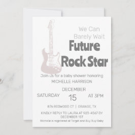 Wir können frühzeitig auf eine neutrale Babydusche Einladung