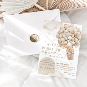 Wir können frühzeitig auf eine neutrale Babydusche Einladung