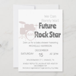 Wir können frühzeitig auf eine neutrale Babydusche Einladung