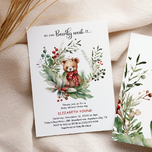 Wir können frühzeitig auf eine Niedliche Bärendusc Einladung