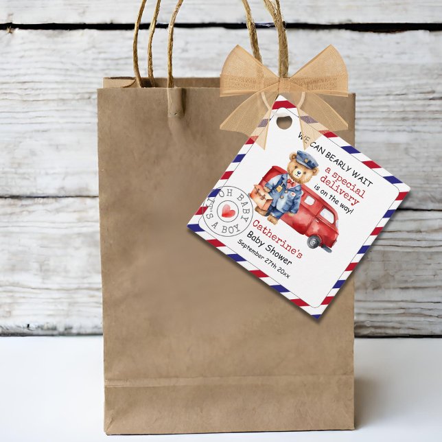 Wir können frühzeitig auf eine spezielle Babydusch Geschenkanhänger (Von Creator hochgeladen)