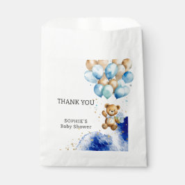 Wir können frühzeitig auf Royal Blue and Gold Baby Geschenktütchen