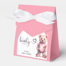 Wir können frühzeitig die Aquarellbärendusche wart Geschenkschachtel