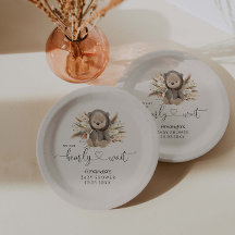 Wir können frühzeitig die Boho Bear Baby Dusche ab