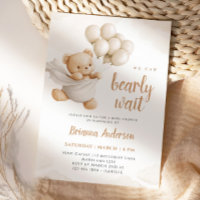 Wir können frühzeitig die Einladung der Braun-Baby