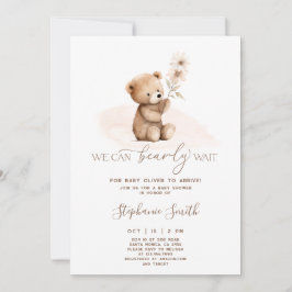 Wir können frühzeitig die Einladung von Babydusche