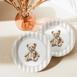 Wir können frühzeitig eine elegante Babyduschplatt Pappteller