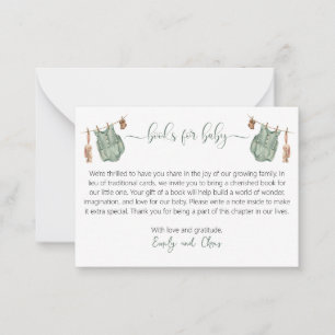 Wir können frühzeitig geschlechtsneutrale Bücher f Mitteilungskarte