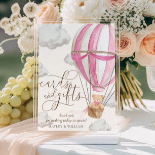 Wir können frühzeitig Pink Teddy Bärenkarten und G Poster