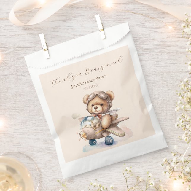 Wir können frühzeitig Teddy Bären danken Ihnen Geschenktütchen (Ausgeschnitten)
