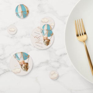 Wir können frühzeitig warten! Baby Shower Confetti Konfetti