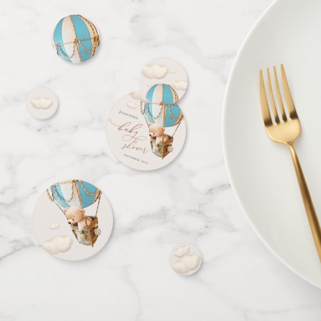 Wir können frühzeitig warten! Baby Shower Confetti Konfetti (Gruppe)