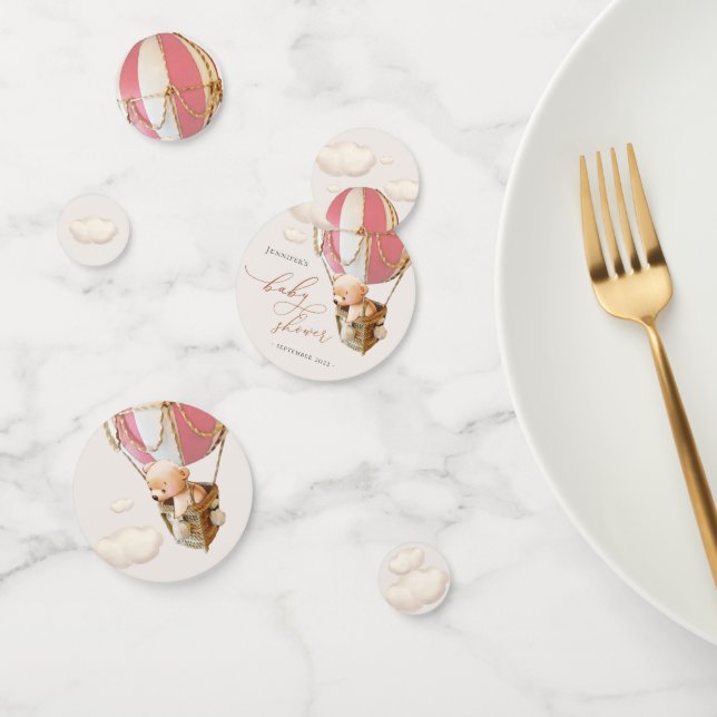 Wir können frühzeitig warten! Baby Shower Confetti Konfetti (Gruppe)