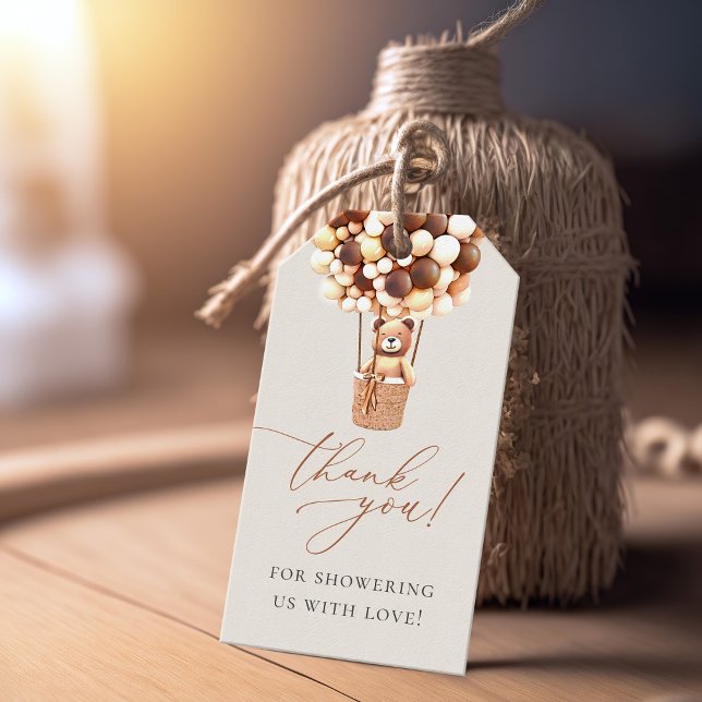 Wir können frühzeitig warten! Baby Shower Einladun Geschenkanhänger (Von Creator hochgeladen)