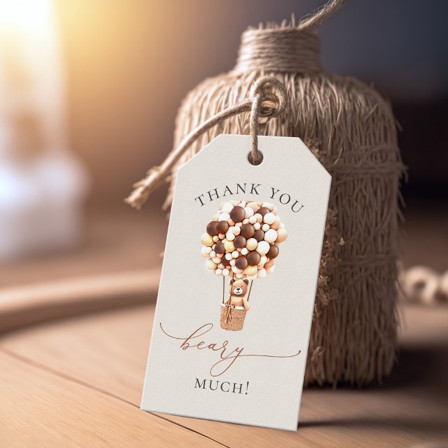 Wir können frühzeitig warten! Baby Shower Einladun Geschenkanhänger (Von Creator hochgeladen)