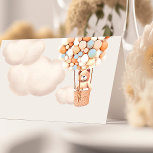 Wir können frühzeitig warten! Babydusche Platzkart Platzkarte