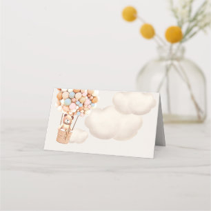 Wir können frühzeitig warten! Babydusche Platzkart Platzkarte