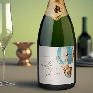 Wir können frühzeitig warten! Babydusche Sparkling