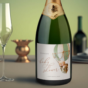 Wir können frühzeitig warten! Babydusche Sparkling