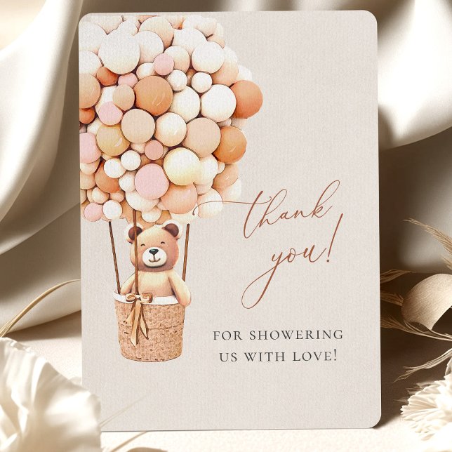 Wir können frühzeitig warten! Babydusche Vielen Da Dankeskarte (Von Creator hochgeladen)