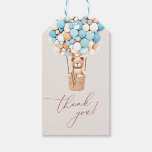 Wir können frühzeitig warten! BabyduschgiftTags Geschenkanhänger