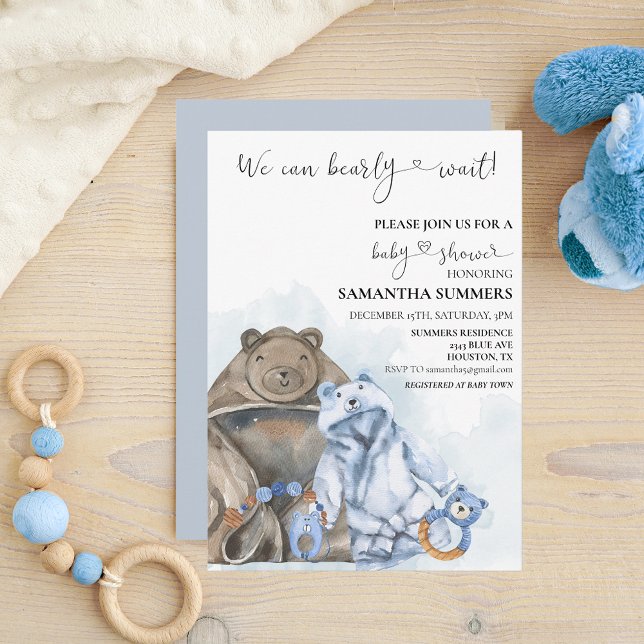 Wir können frühzeitig warten Blue Boy Kleidung Aqu Einladung (Von Creator hochgeladen)