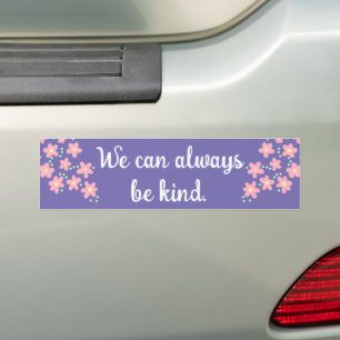 "Wir können immer gütig sein", Blumenkohl-Autoaufk Autoaufkleber