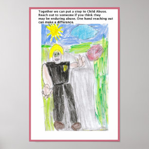 Wir können Kindermissbrauchs-Poster stoppen Poster