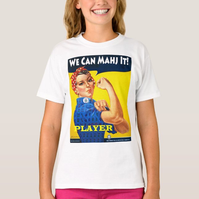 Wir können Mahj es! Shirt (Vorderseite)