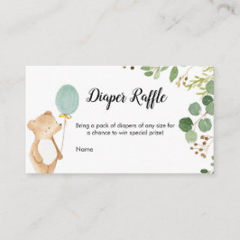 Wir können schon frühzeitig auf die Windeln-Umschl Begleitkarte