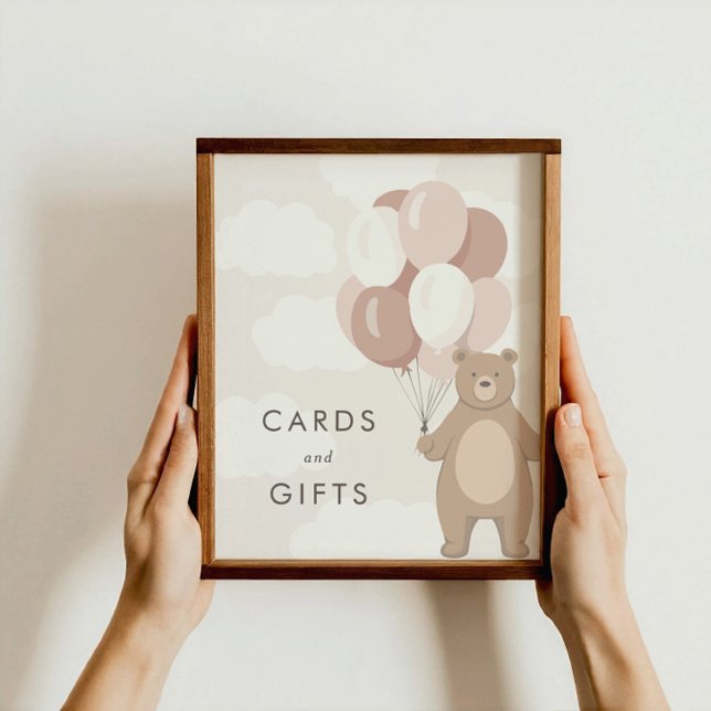 Wir können schon warten | Babyduschkarten und Gesc Poster (Von Creator hochgeladen)